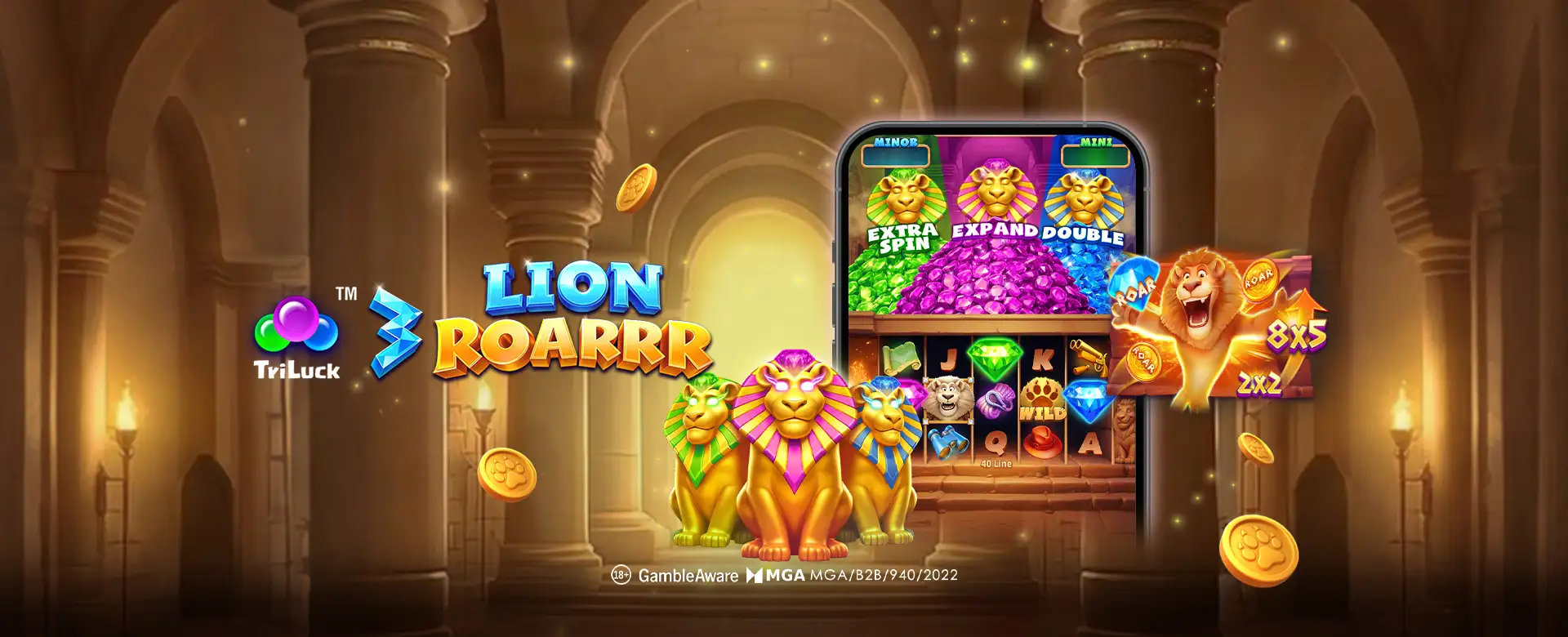 TaDa Unleashes King Sized Gameplay in 3 Lion Roarr