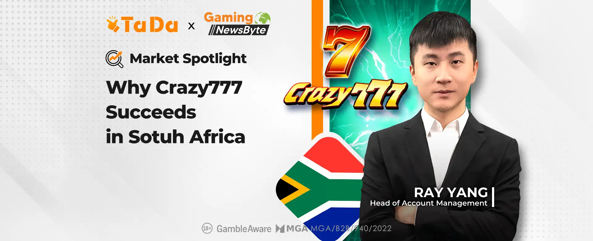 Market Spotlight - Why TaDa’s Crazy 777 Succeeds in South Africa