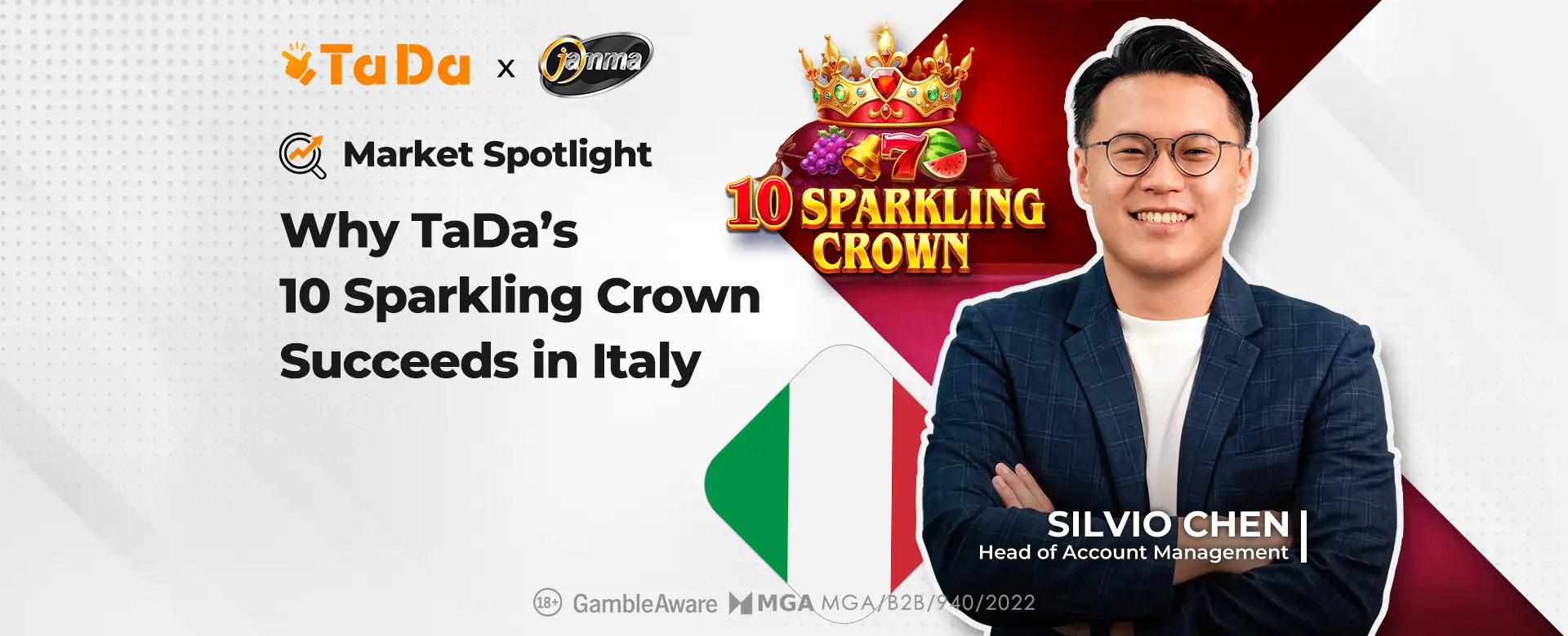 Market Spotlight – Why TaDa’s 10 Sparkling Crown Succeeds in Italy