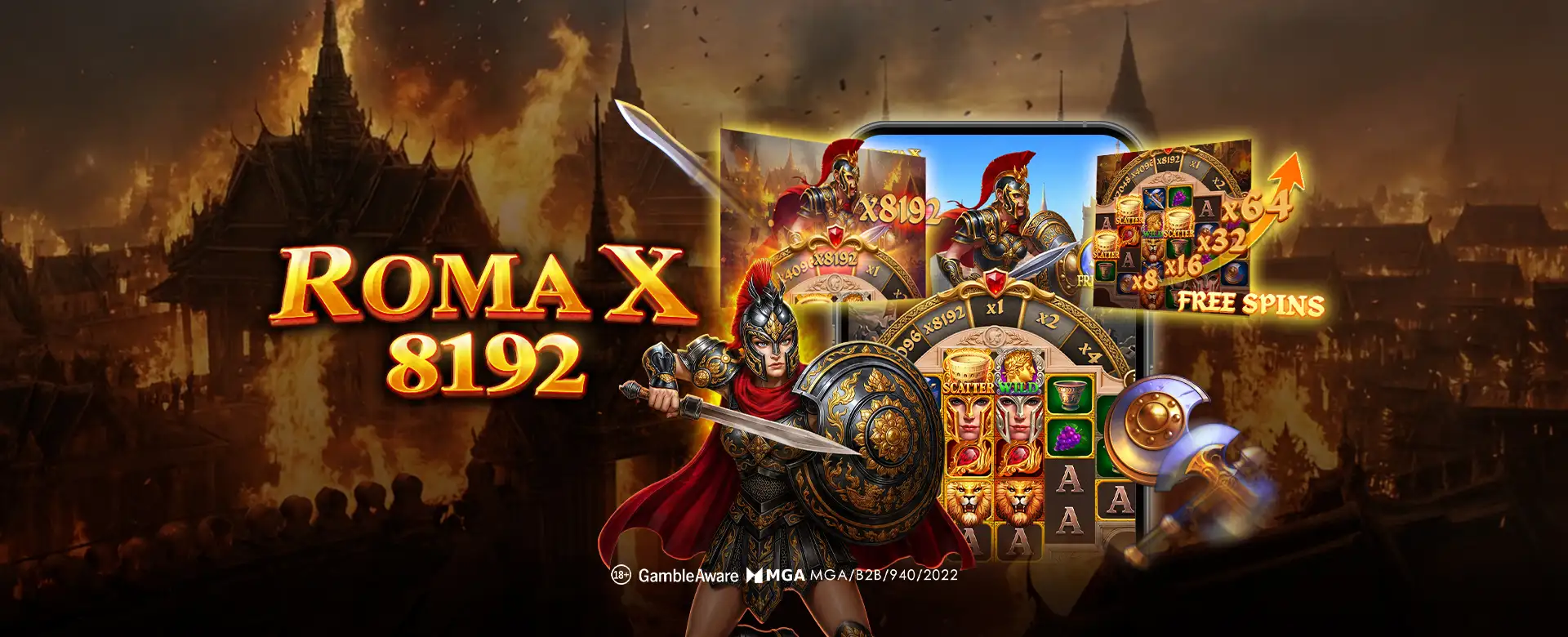 TaDa Gaming Turns Every Cascade Into a Bigger Multiplier with Roma X 8192