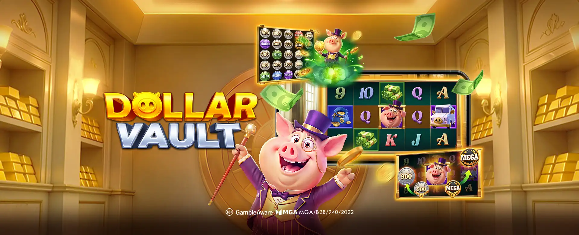 TaDa Gaming Unlocks Vault Riches with Expanding Wheel Wins in Dollar Vault