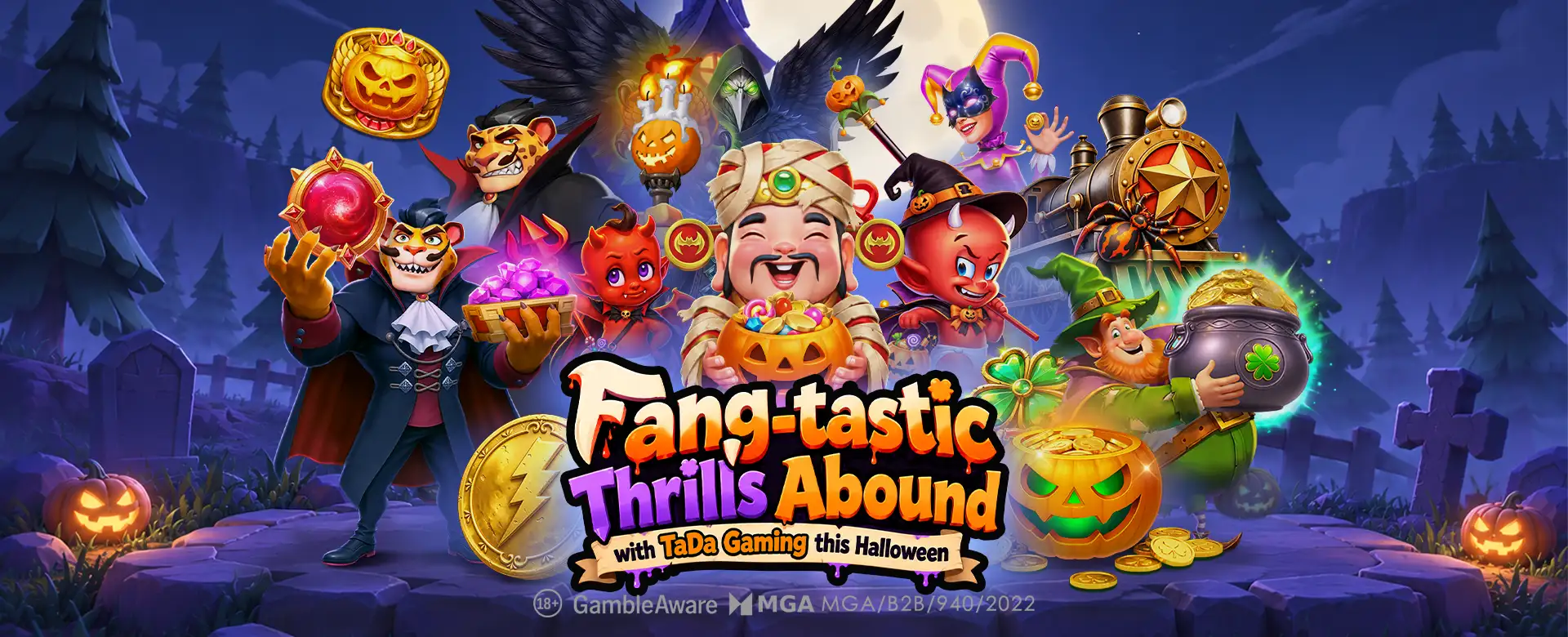 Fang-tastic Thrills Abound with TaDa Gaming this Halloween