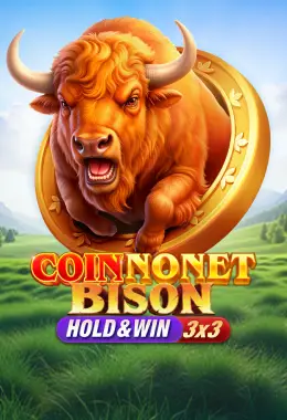 Coin Nonet Bison 3x3 : Hold & Win