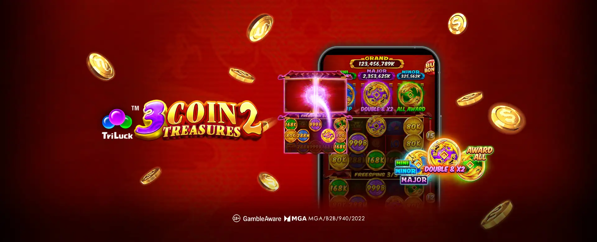 JILI.US Spins a Treasure Trail in TriLuck™ Sequel, 3 Coin Treasures 2