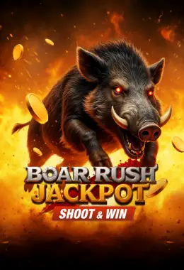 Boar Rush Jackpot : Shoot & Win